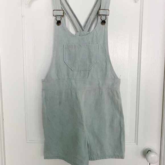 Lykke Wullf Fitted Short Overalls Romper - Small - Picture 2 of 8